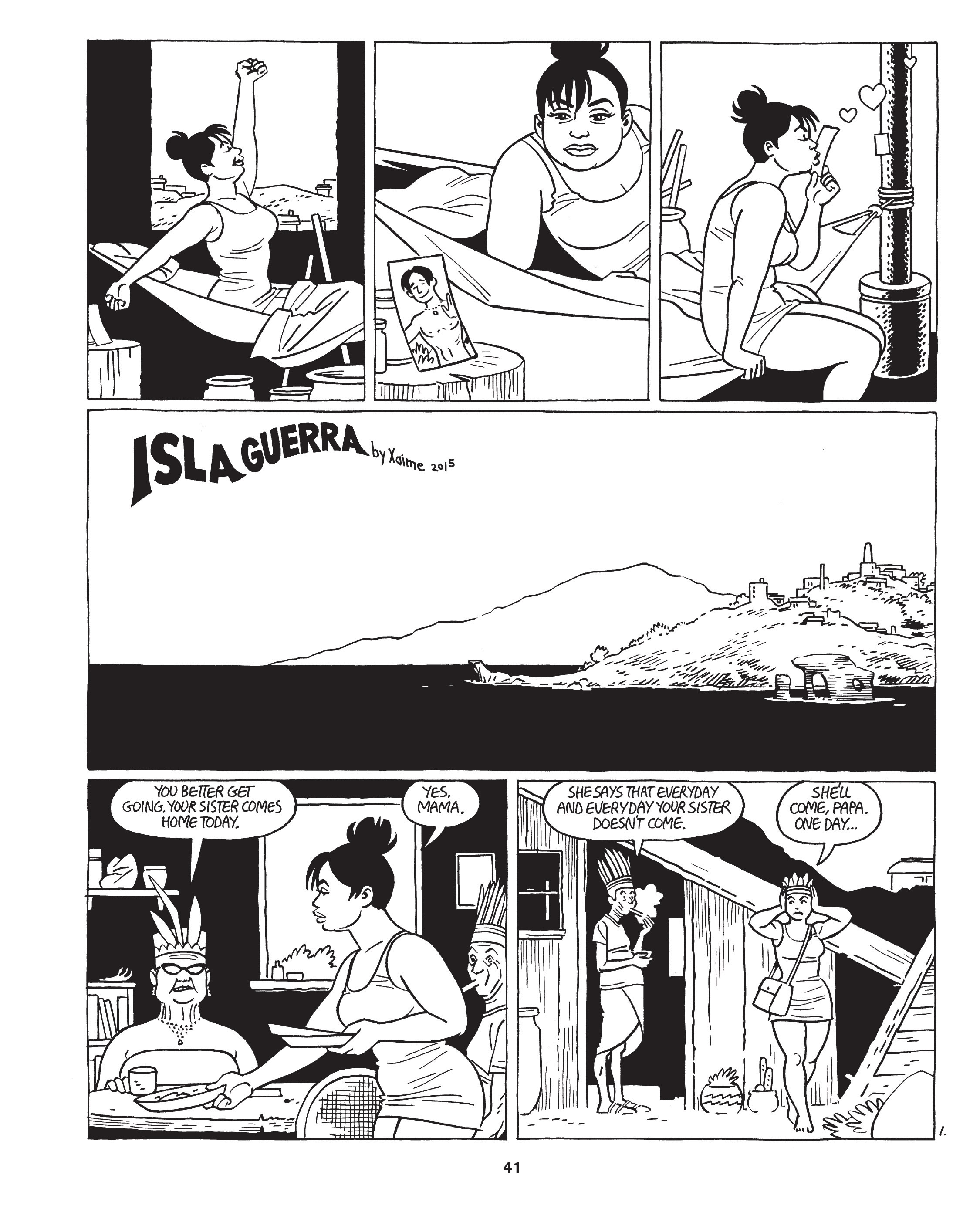 Read online Love and Rockets: New Stories comic -  Issue #8 - 44
