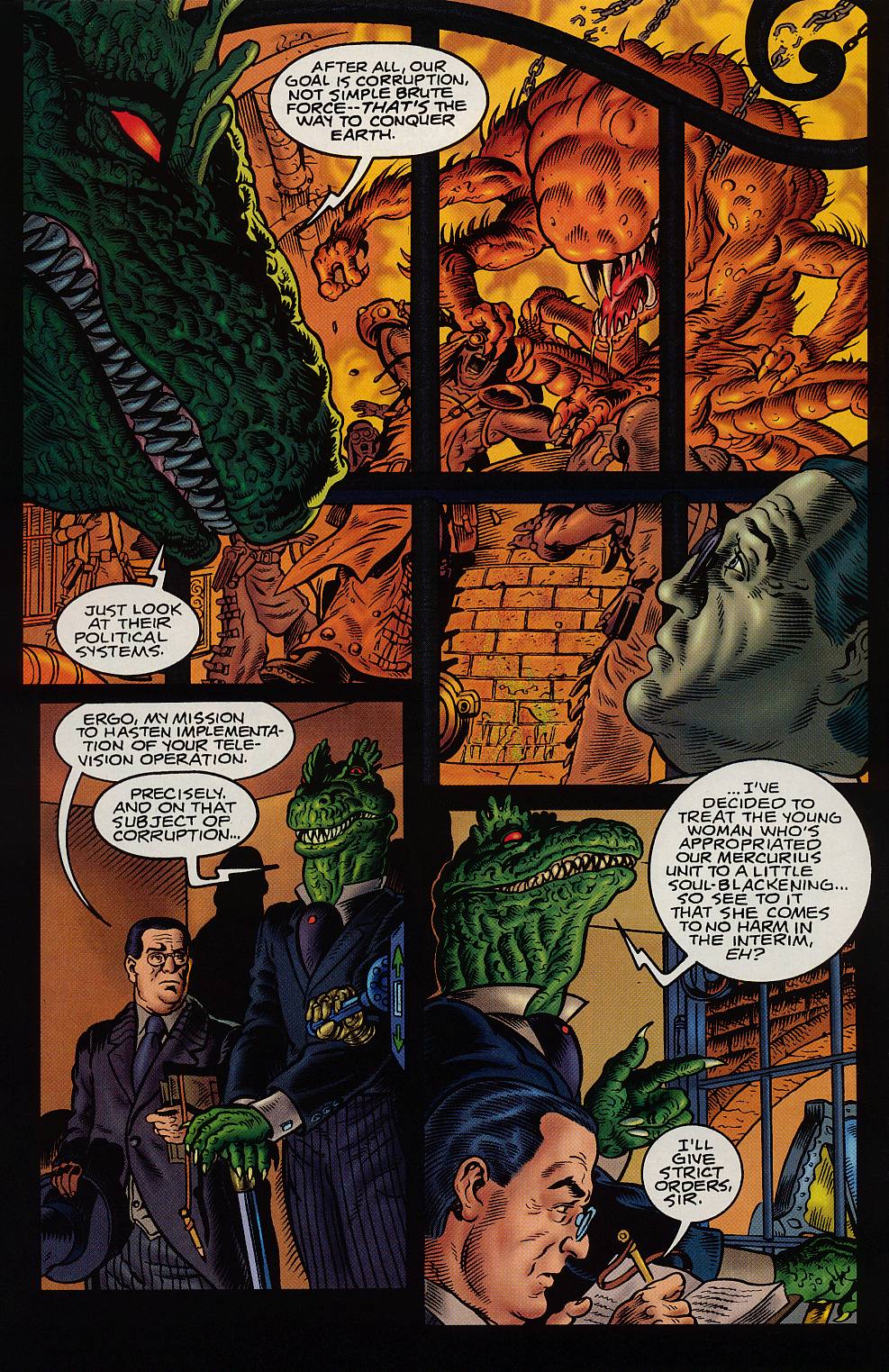 Read online Neil Gaiman's Mr. Hero - The Newmatic Man (1995) comic -  Issue #2 - 14