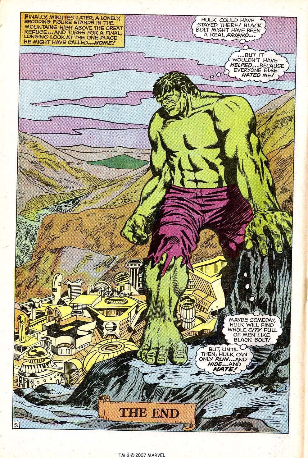 Read online The Incredible Hulk (1968) comic -  Issue # _Annual 1968 - 64