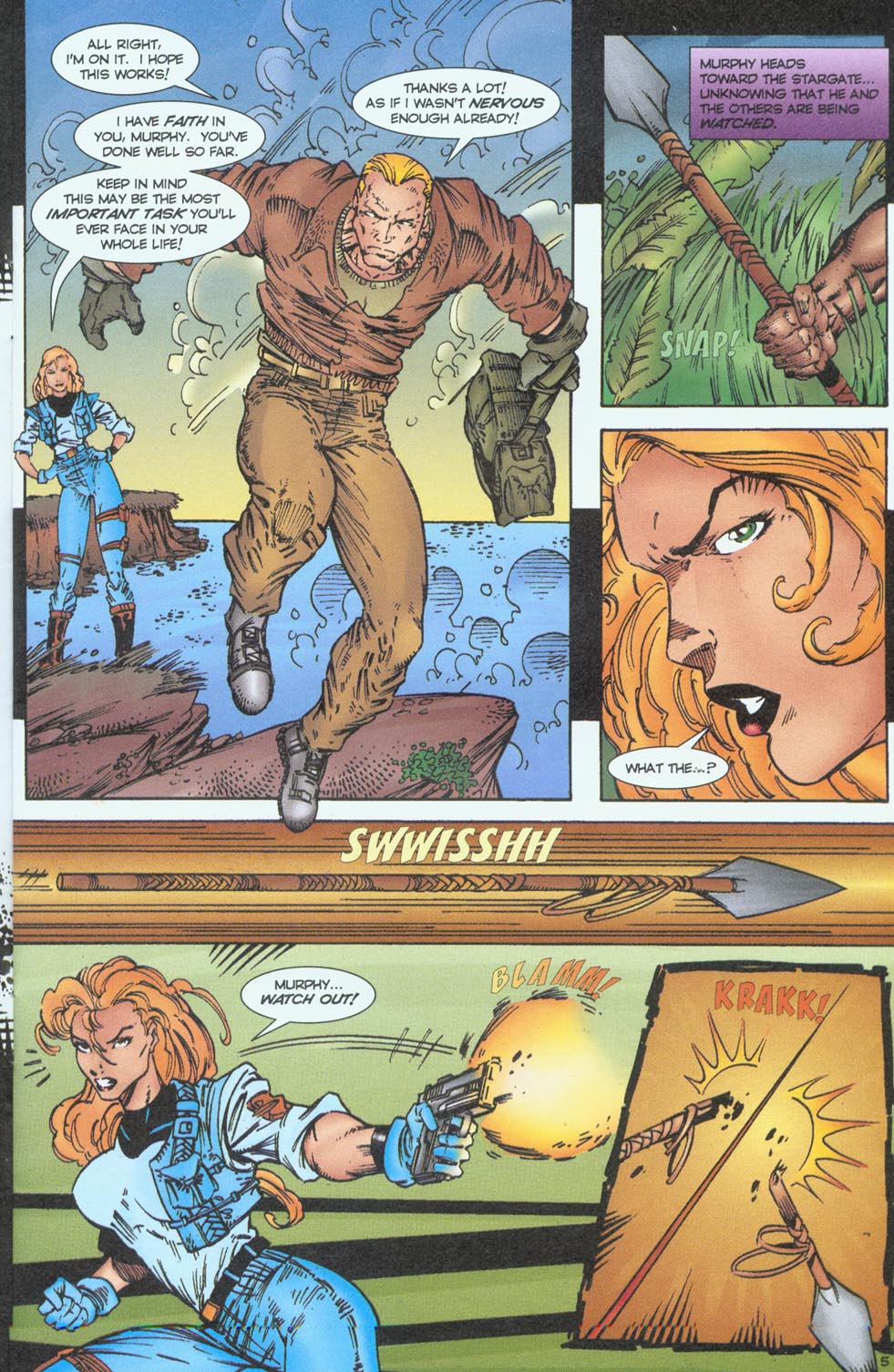 Read online Stargate: Doomsday World comic -  Issue #2 - 6