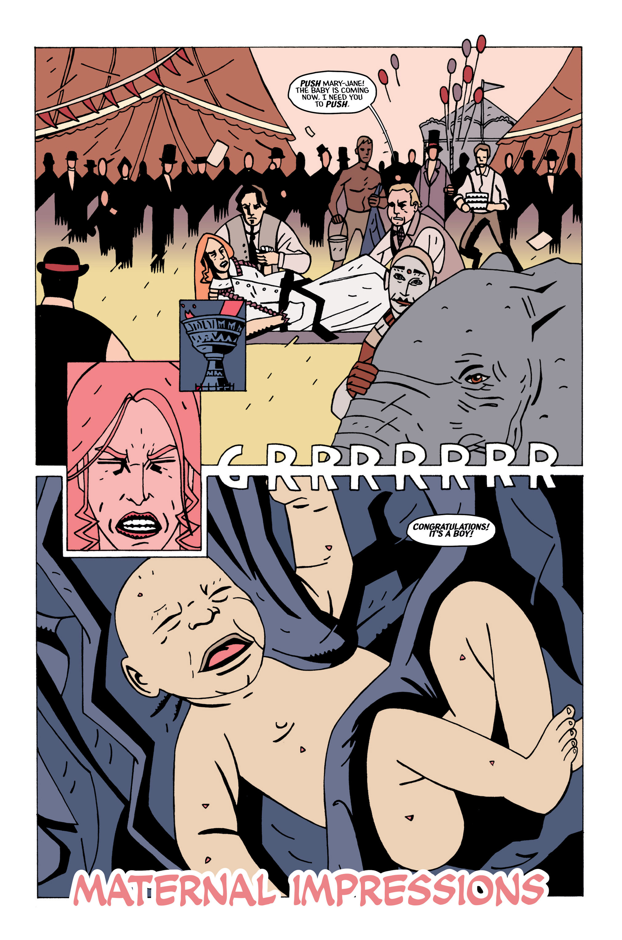 Read online Merrick: The Sensational Elephantman comic -  Issue #2 - 11