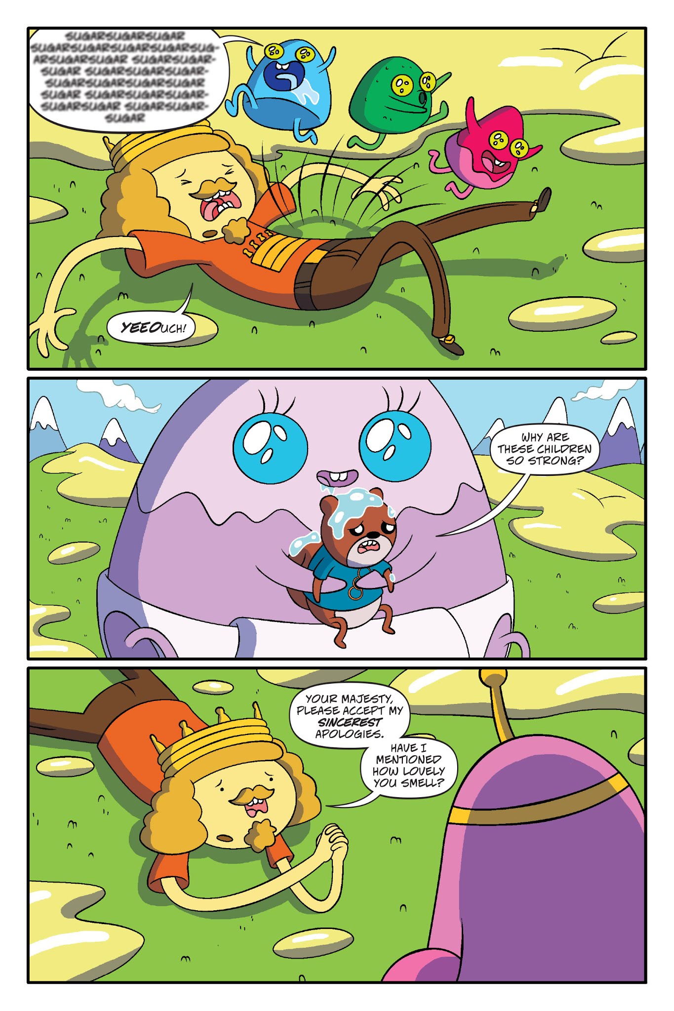 Read online Adventure Time: President Bubblegum comic -  Issue # TPB - 138