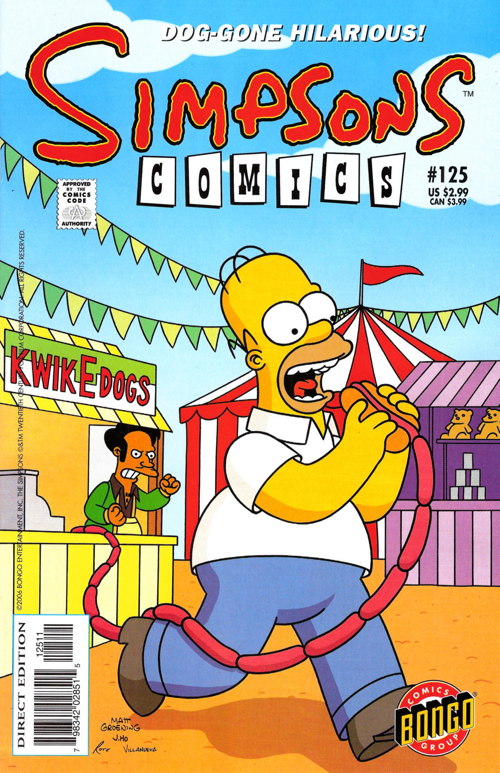 Read online Simpsons Comics comic -  Issue #125 - 1
