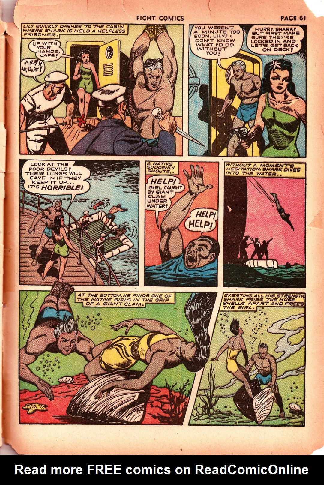 Read online Fight Comics comic -  Issue #23 - 63