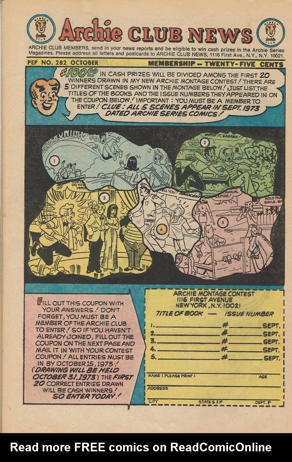 Read online Pep Comics comic -  Issue #282 - 25