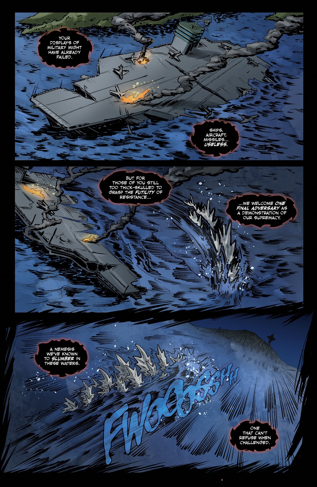 Godzilla Rivals: Vs. Gigan issue Full - Page 7