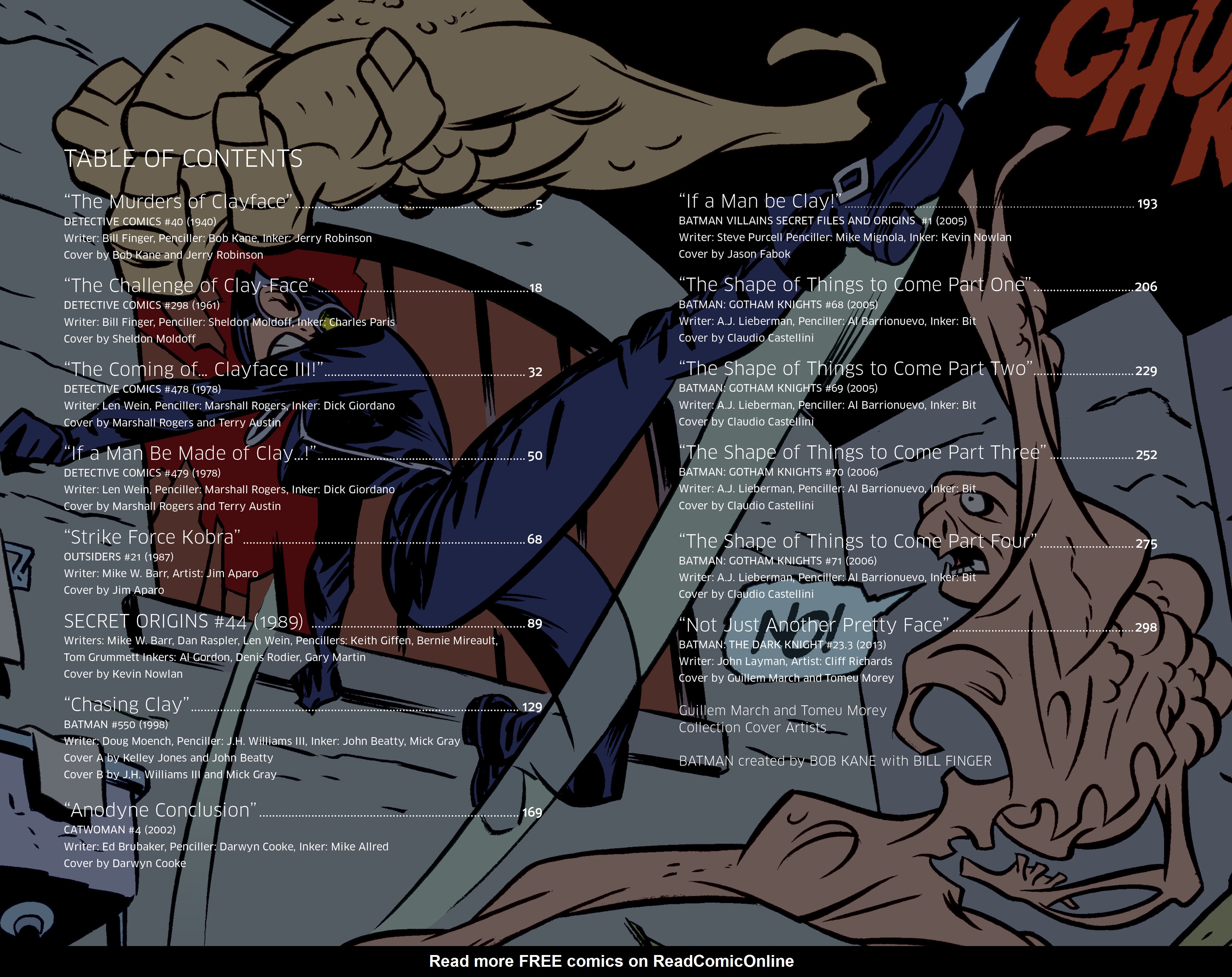 Read online Batman Arkham: Clayface comic -  Issue # TPB (Part 1) - 3