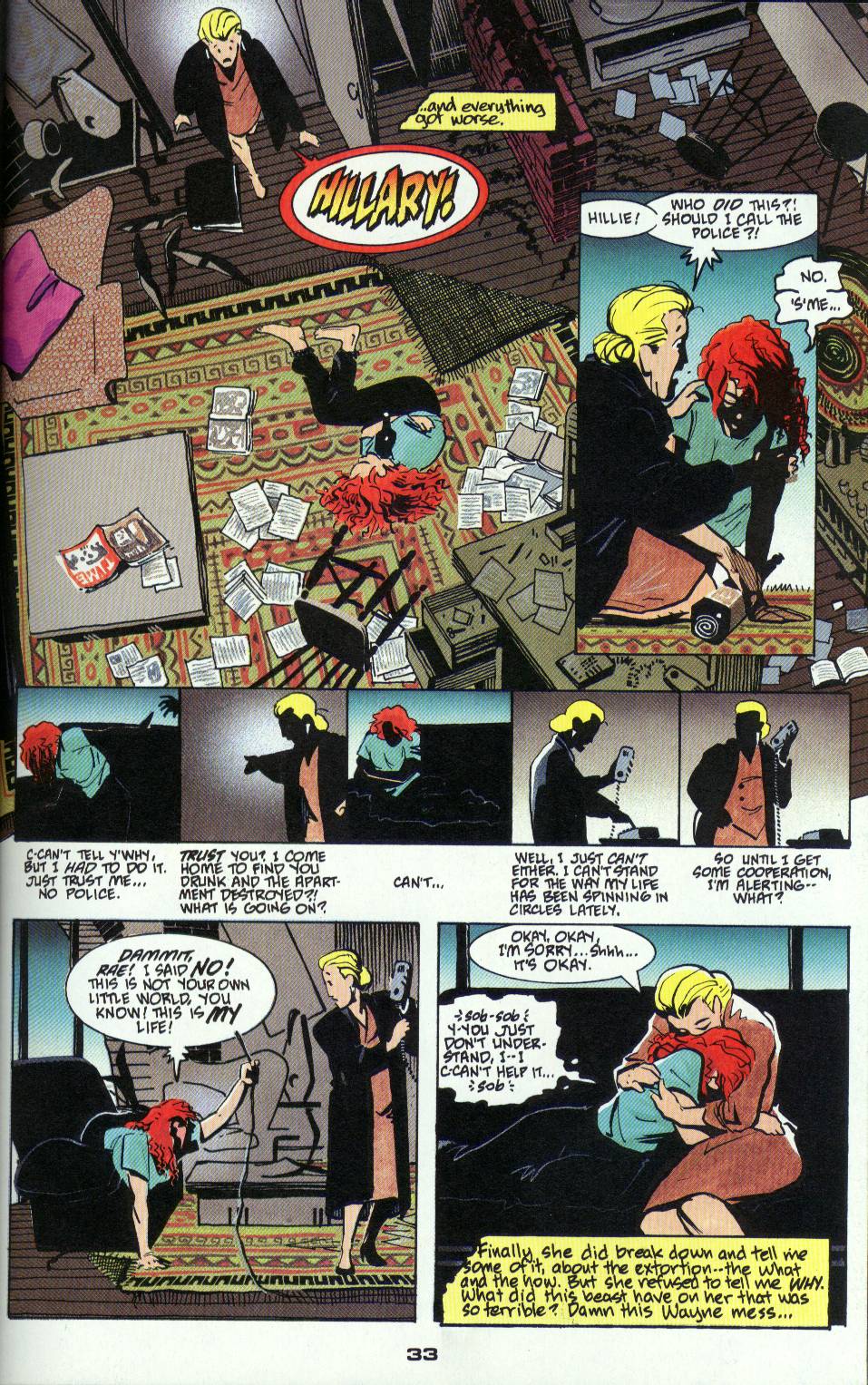 Read online Batman/Grendel comic -  Issue #1 - 35