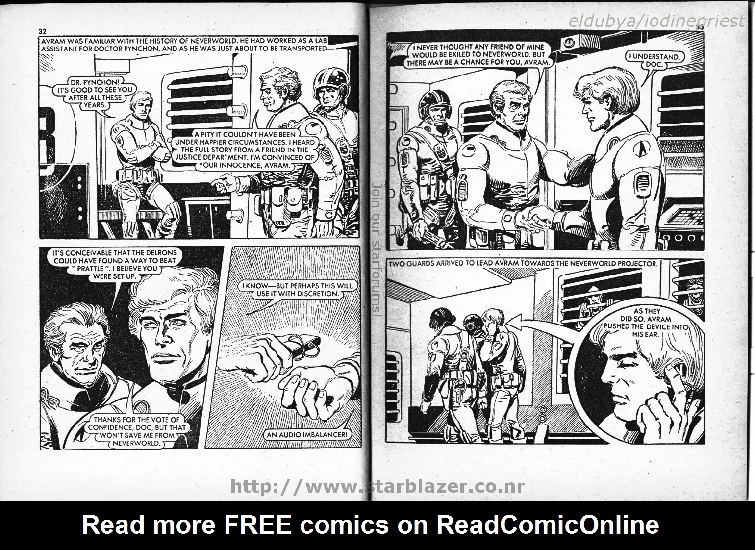 Read online Starblazer comic -  Issue #65 - 18
