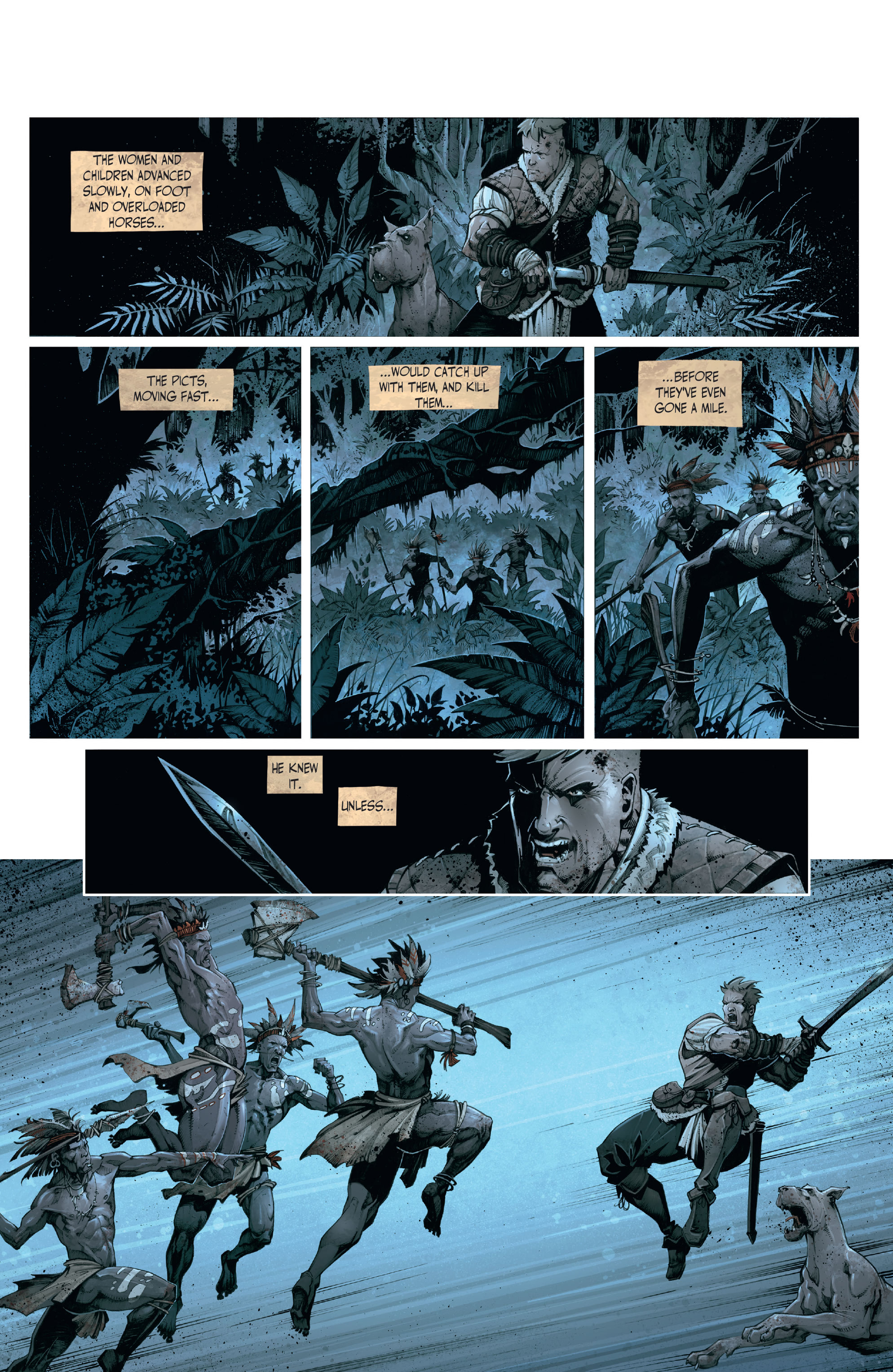 Read online The Cimmerian: Beyond The Black River comic -  Issue #2 - 15