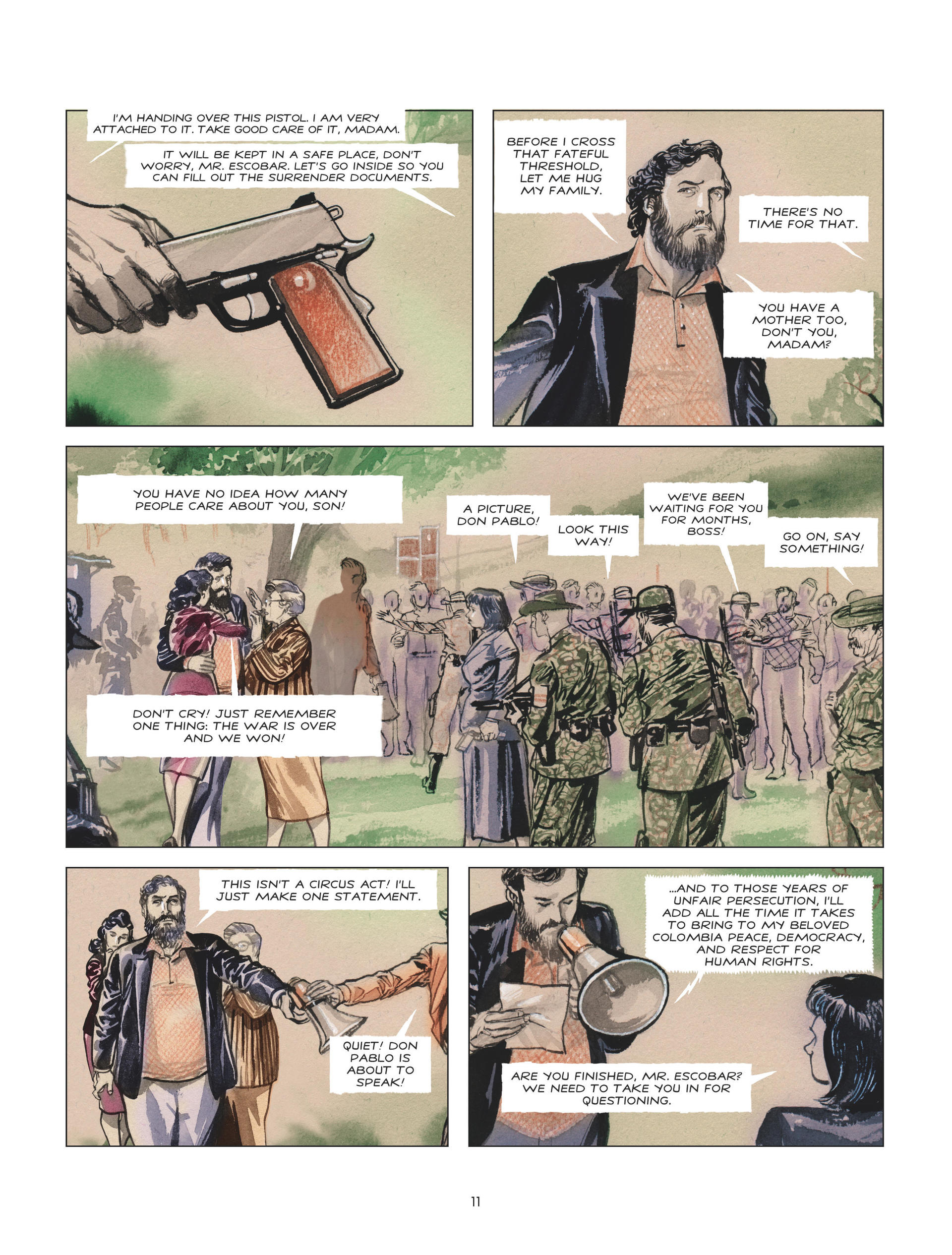 Read online Escobar - El Patrón comic -  Issue #1 - 9