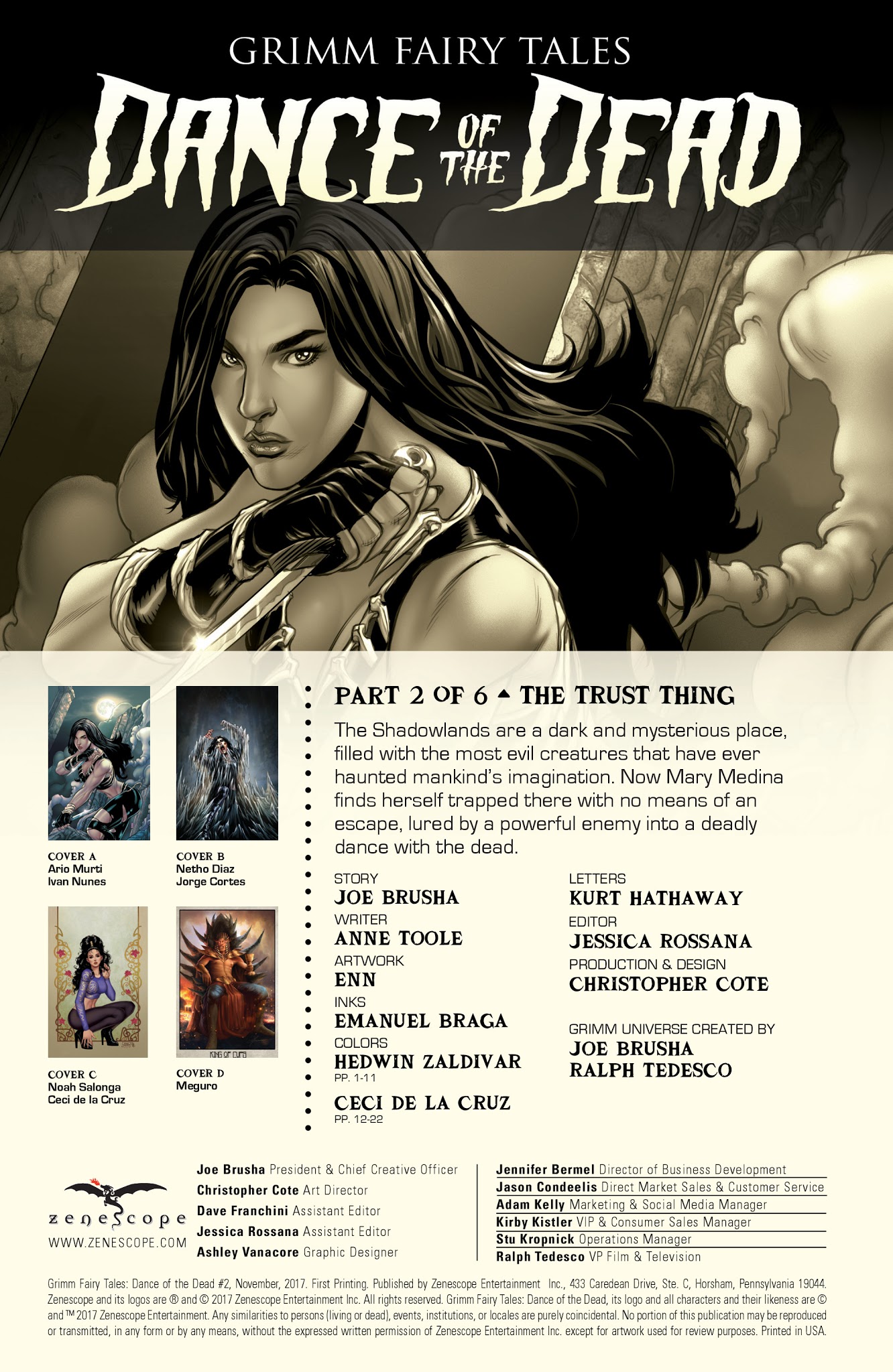 Read online Grimm Fairy Tales: Dance of the Dead comic -  Issue #2 - 2