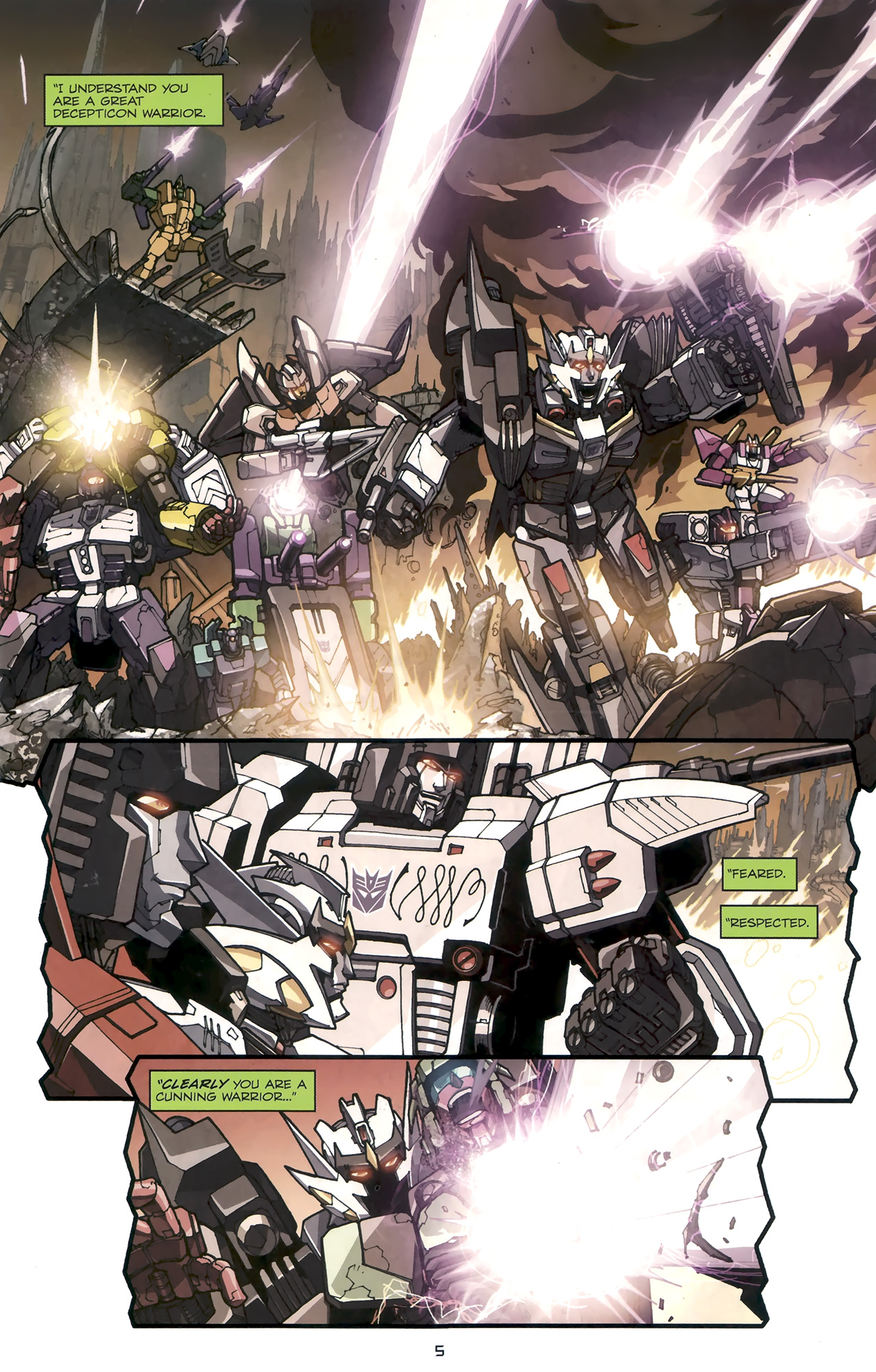Read online The Transformers: Drift comic -  Issue #3 - 7