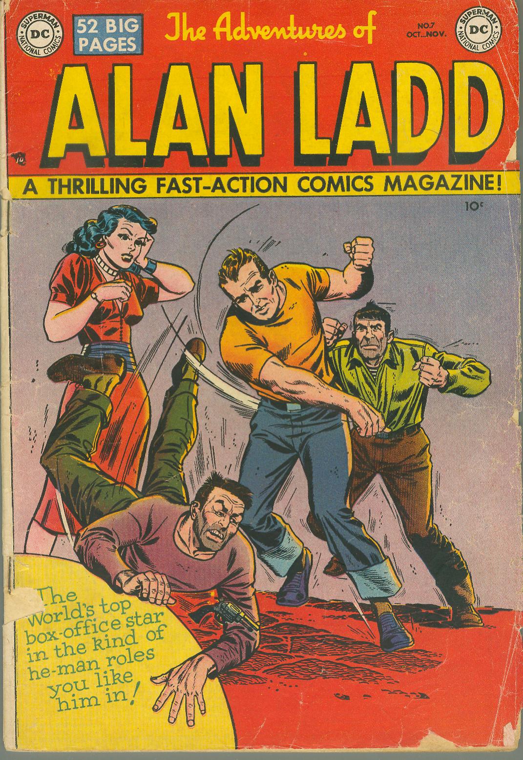 Read online Adventures of Alan Ladd comic -  Issue #7 - 1