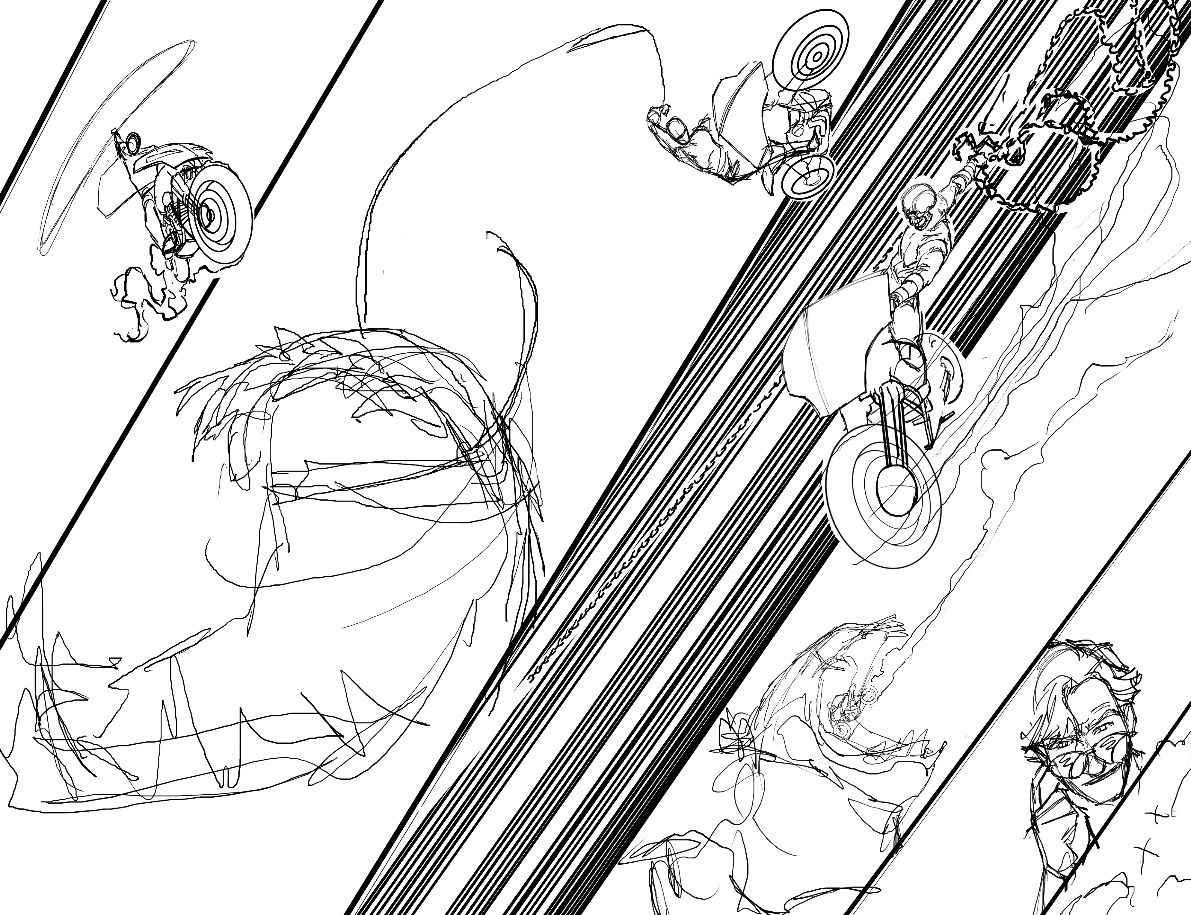 Read online Ghost Rider (2019) comic -  Issue # _Director's Cut - 110