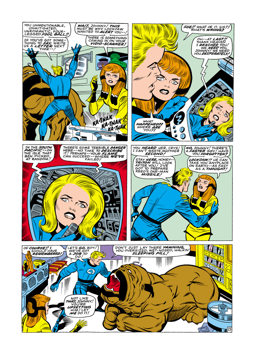 Read online Fantastic Four (1961) comic -  Issue #64 - 16