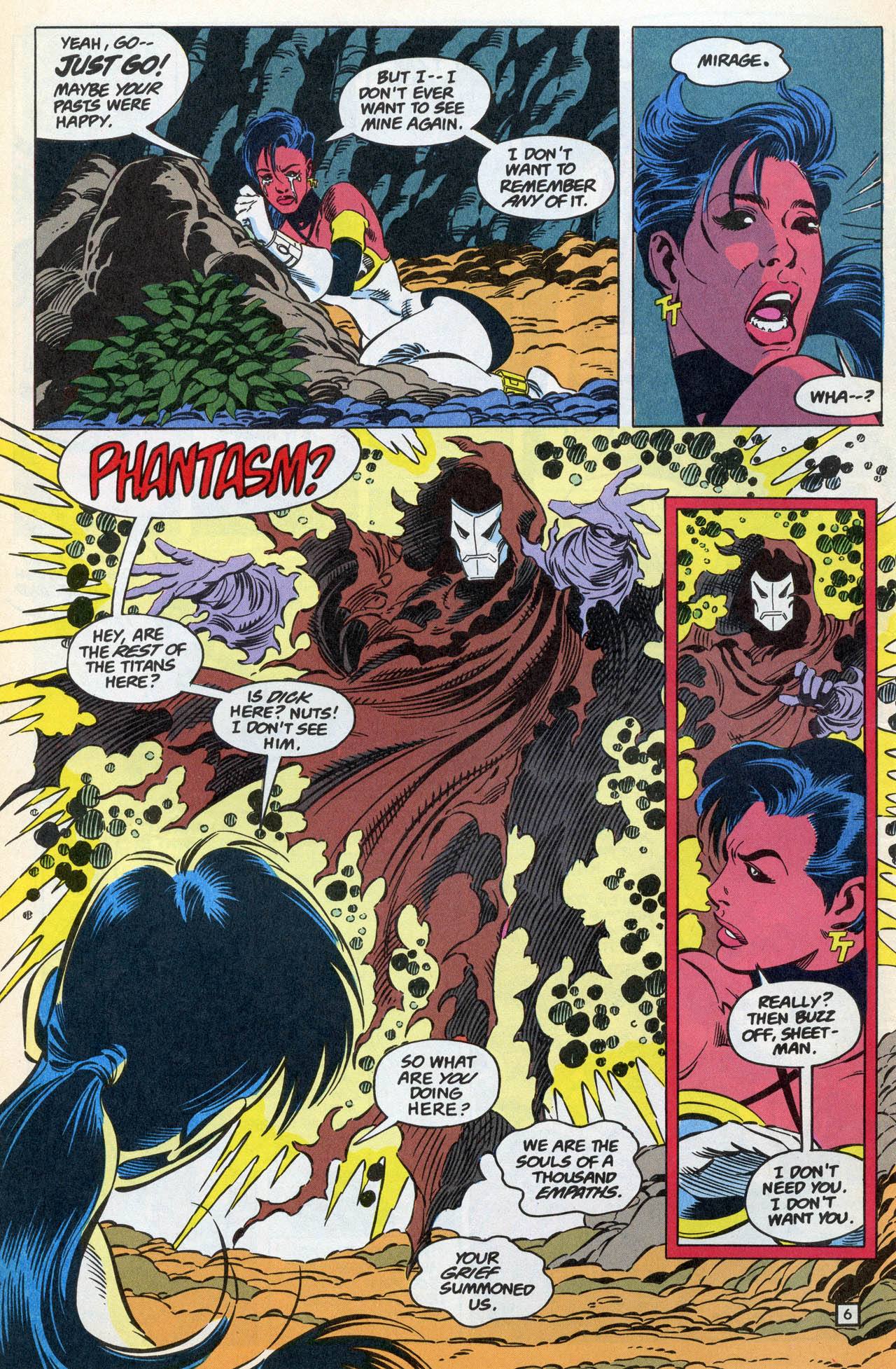 Read online Team Titans comic -  Issue #6 - 7