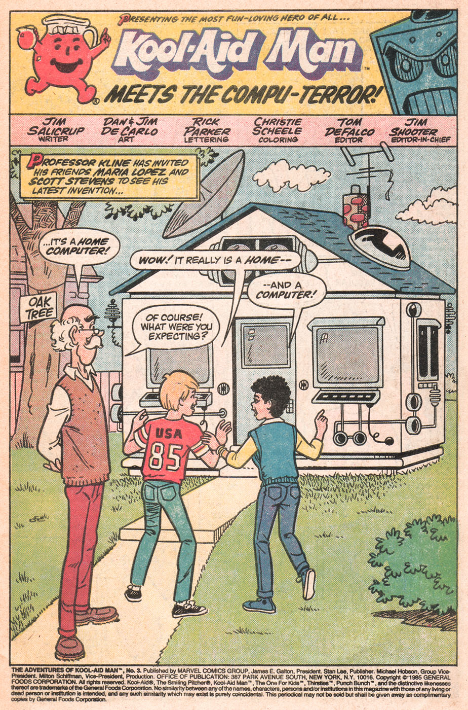Read online The Adventures of Kool-Aid Man comic -  Issue #3 - 3