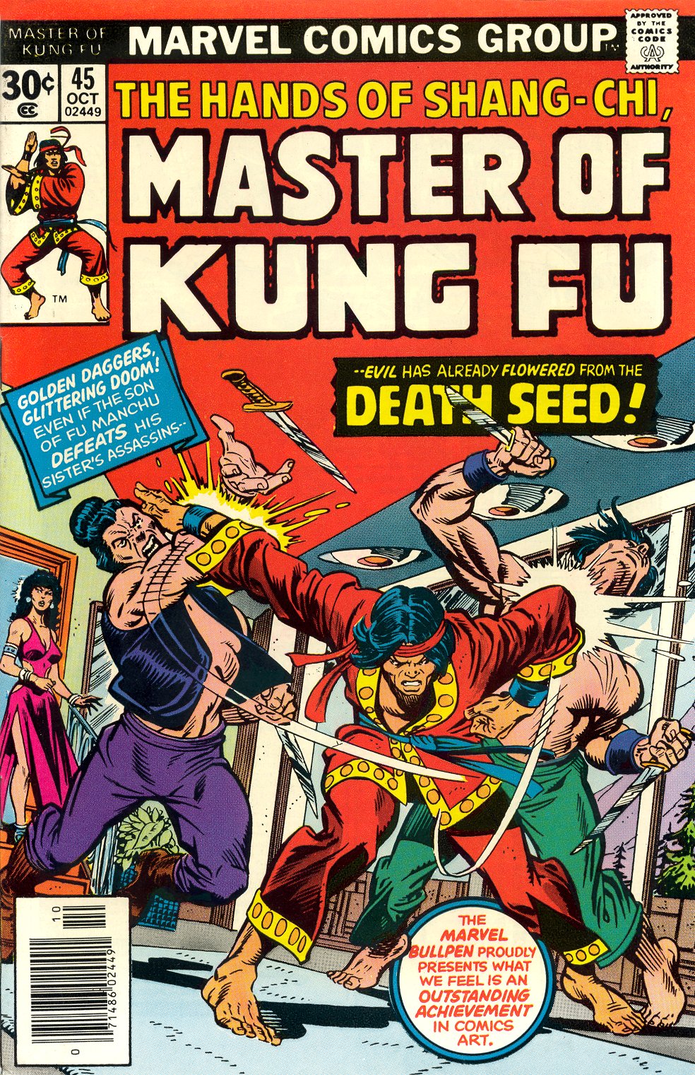 Read online Master of Kung Fu (1974) comic -  Issue #45 - 1