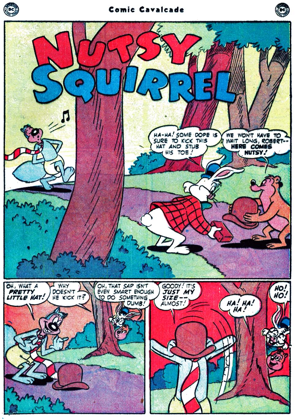 Read online Comic Cavalcade comic -  Issue #39 - 67