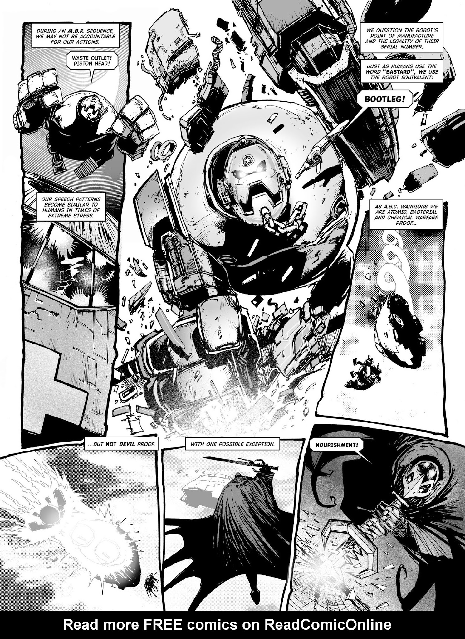 Read online ABC Warriors: The Mek Files comic -  Issue # TPB 3 - 182