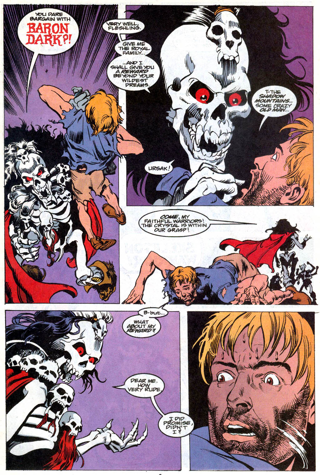 Read online Skeleton Warriors comic -  Issue #1 - 4