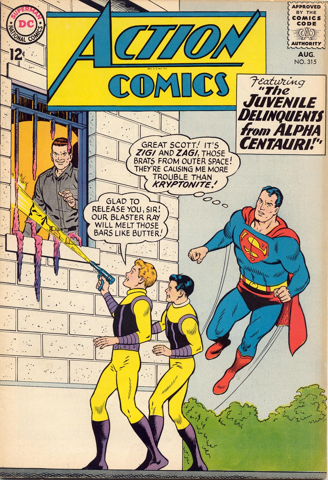Read online Action Comics (1938) comic -  Issue #315 - 1