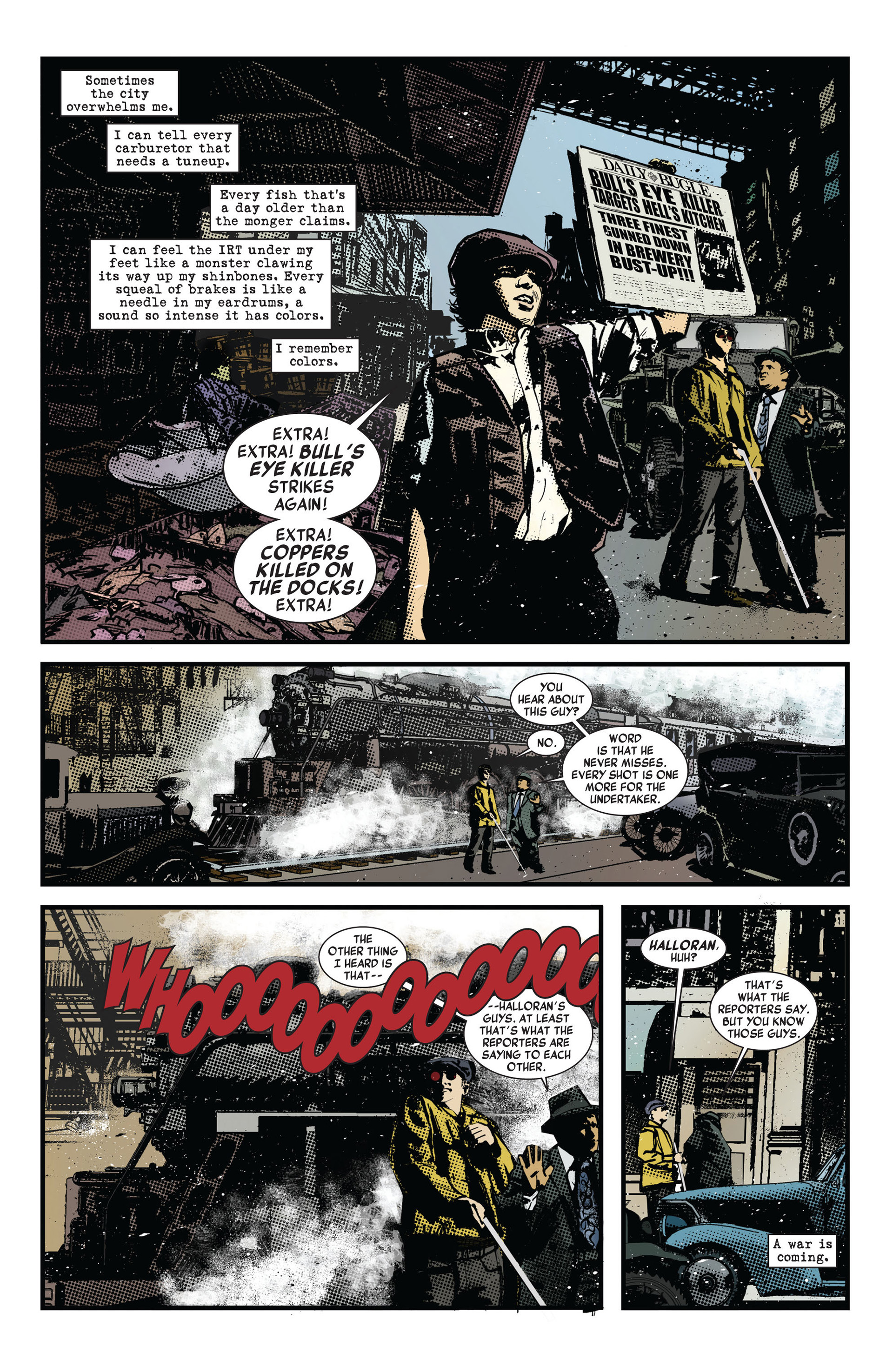 Read online Daredevil Noir comic -  Issue #1 - 9