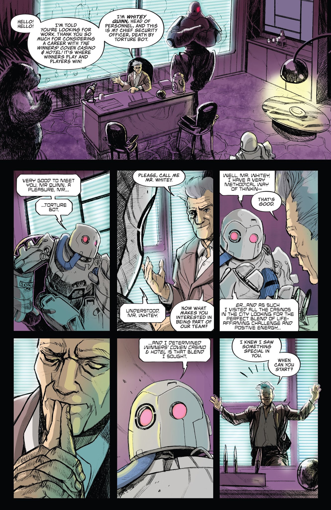 Read online Patience! Conviction! Revenge! comic -  Issue #3 - 10