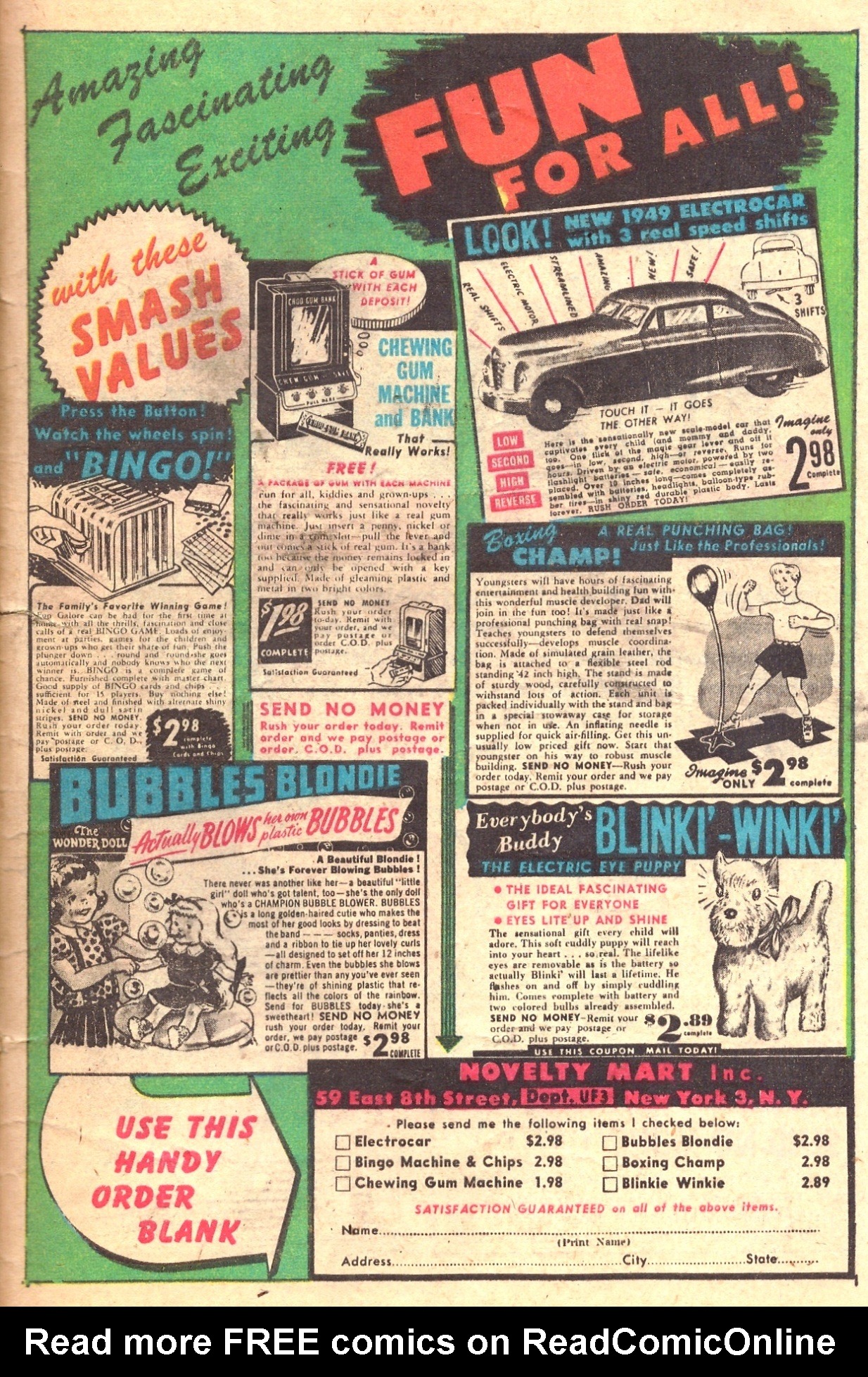 Read online Fritzi Ritz (1953) comic -  Issue #1 - 25
