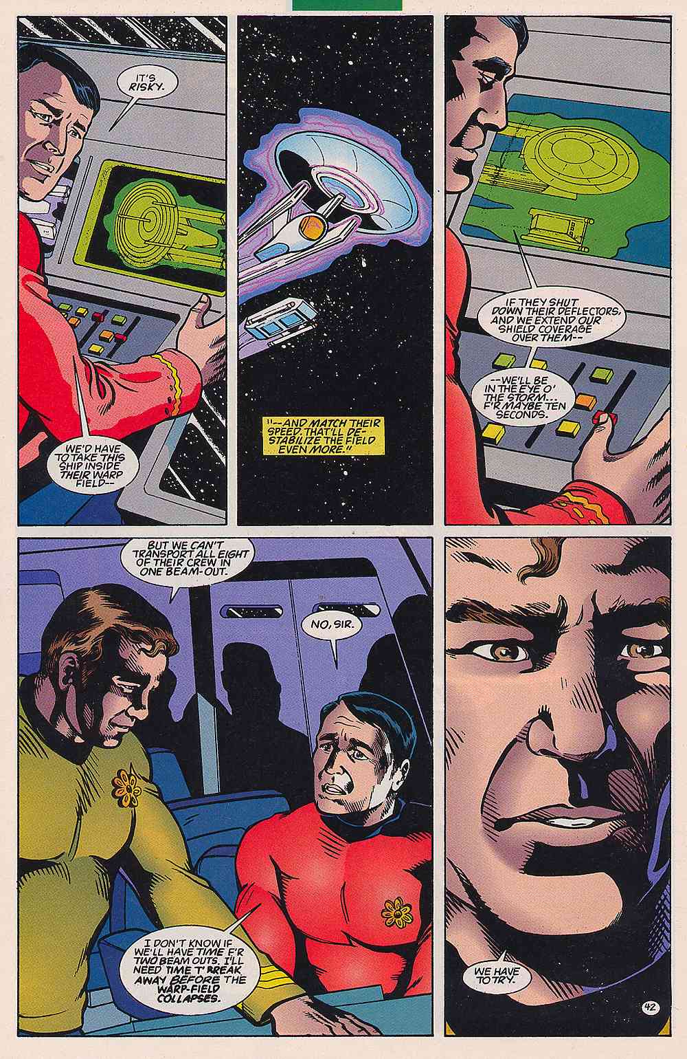 Read online Star Trek (1989) comic -  Issue #75 - 42