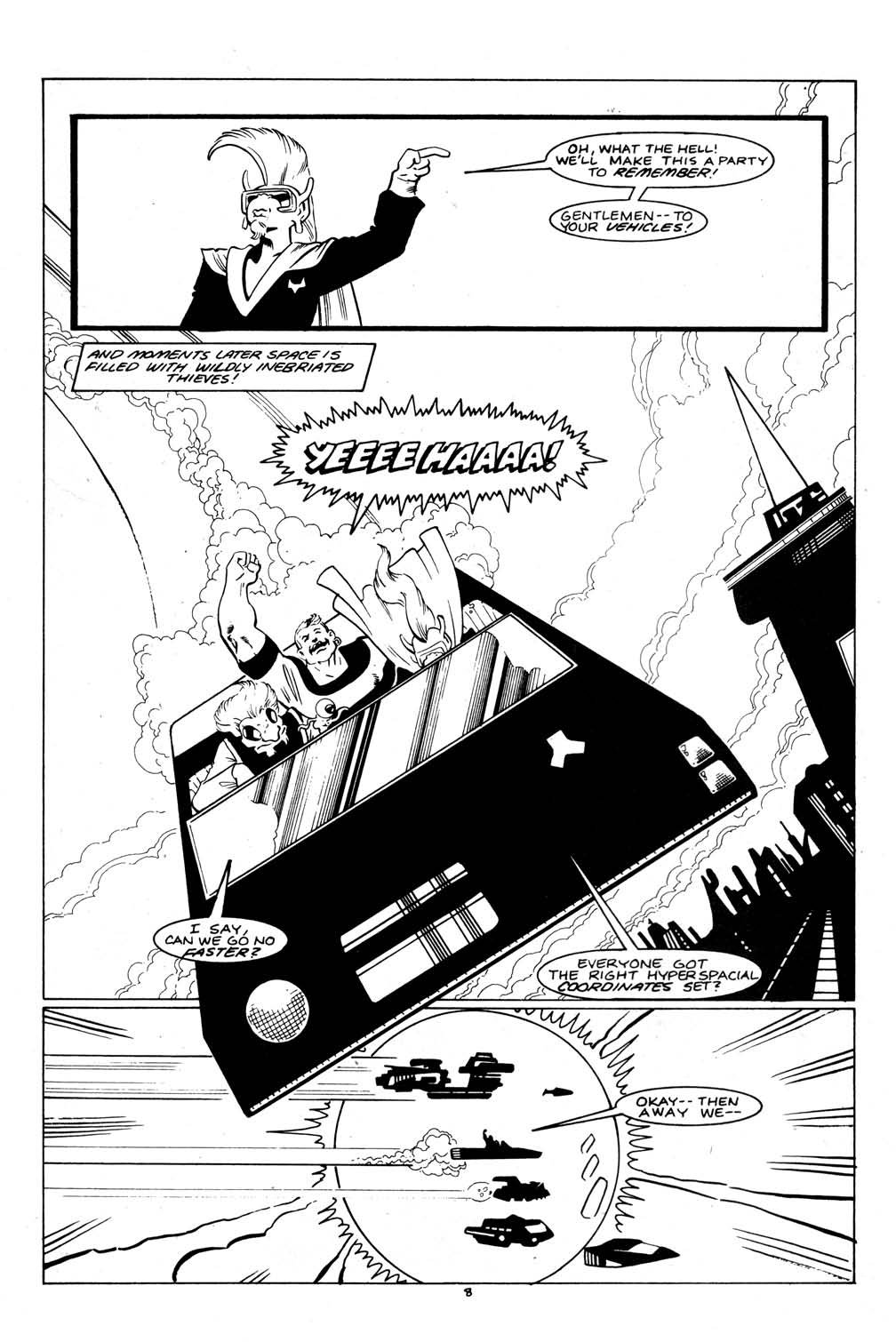 Read online Aristocratic Xtraterrestrial Time-Traveling Thieves comic -  Issue #12 - 10