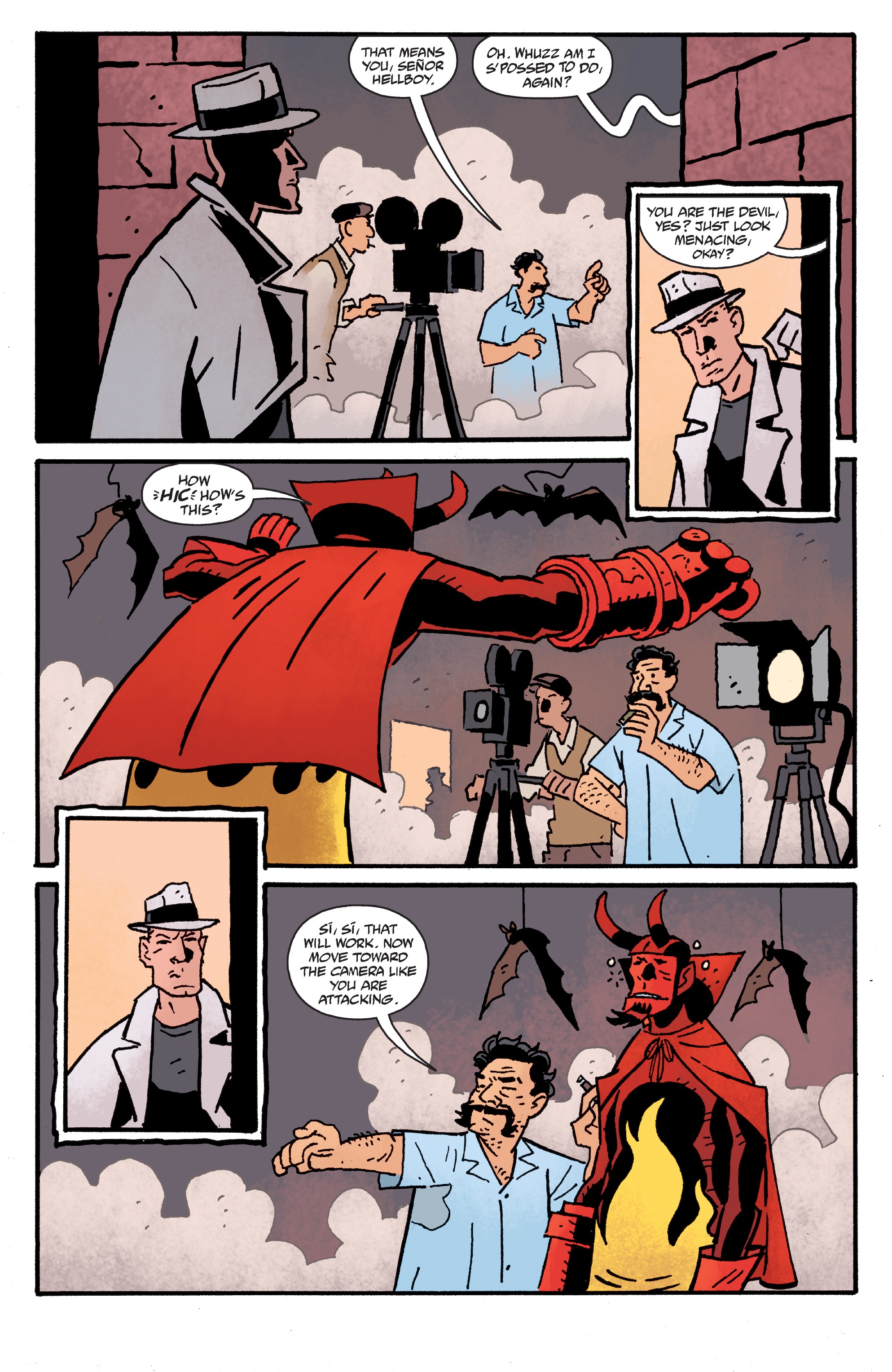 Read online Hellboy vs. Lobster Johnson: The Ring of Death comic -  Issue # Full - 22