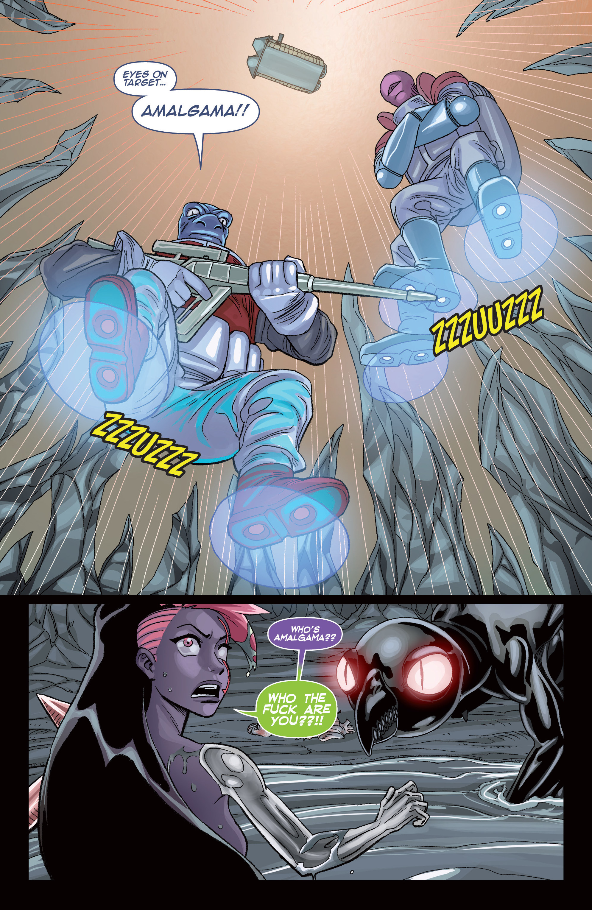 Read online Amalgama: Space Zombie comic -  Issue #3 - 9