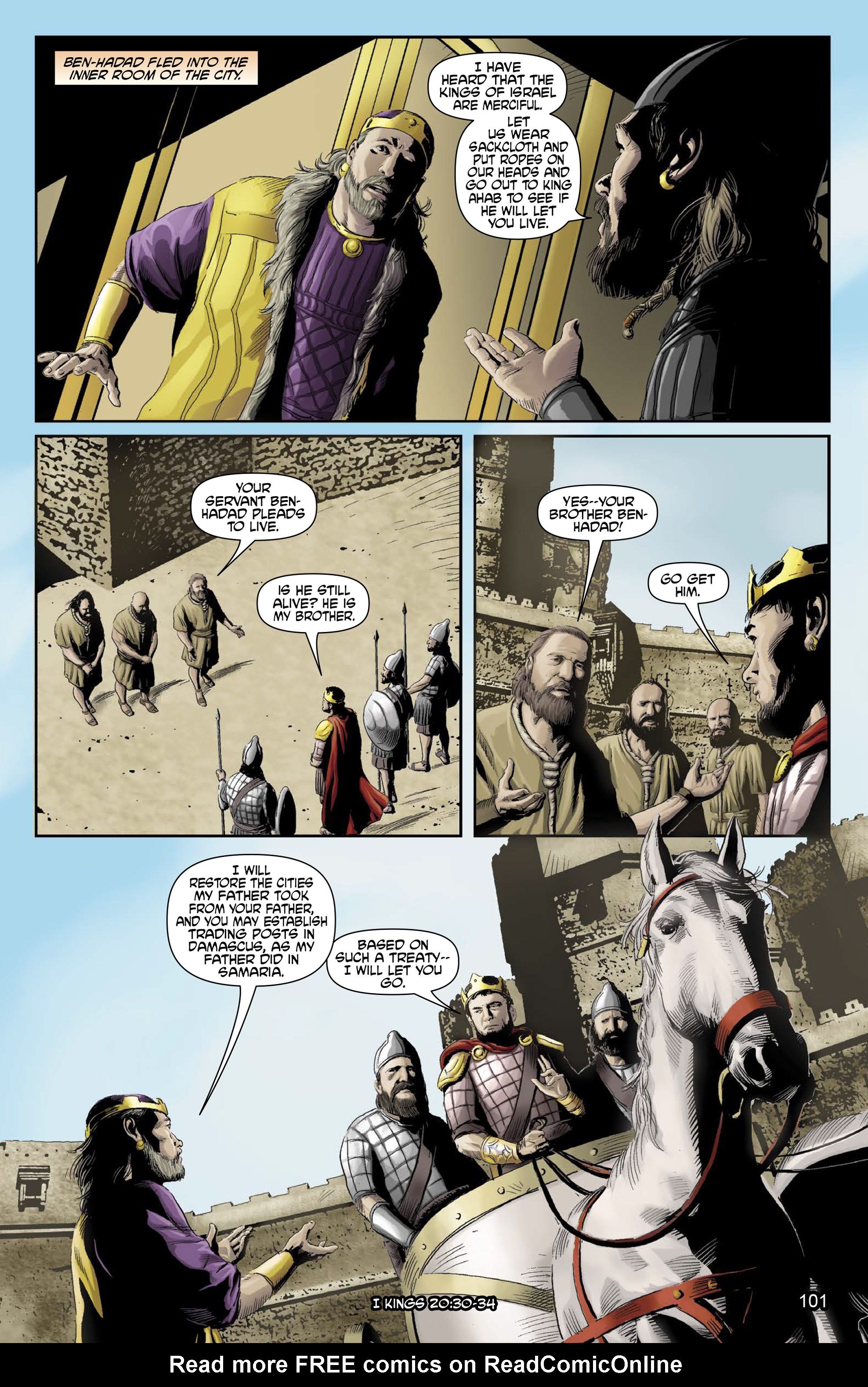 Read online The Kingstone Bible comic -  Issue #6 - 99