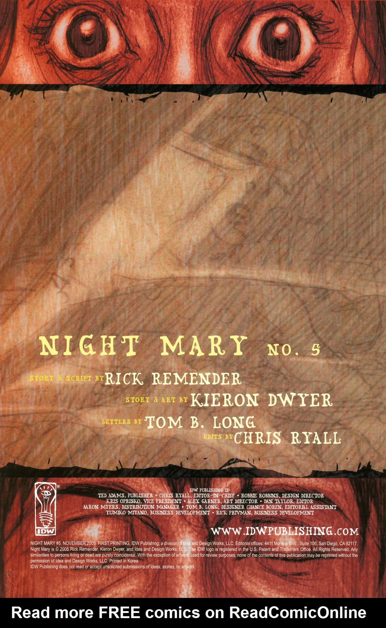 Read online Night Mary comic -  Issue #5 - 2