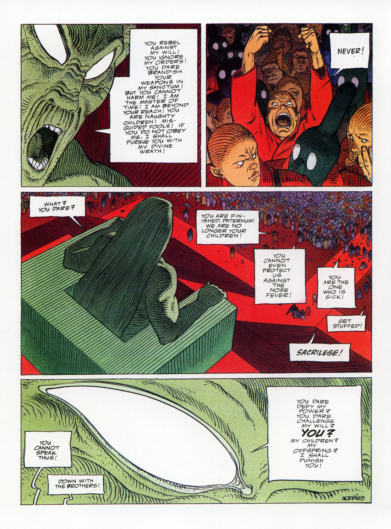 Read online Epic Graphic Novel: Moebius comic -  Issue # TPB 7 - 82