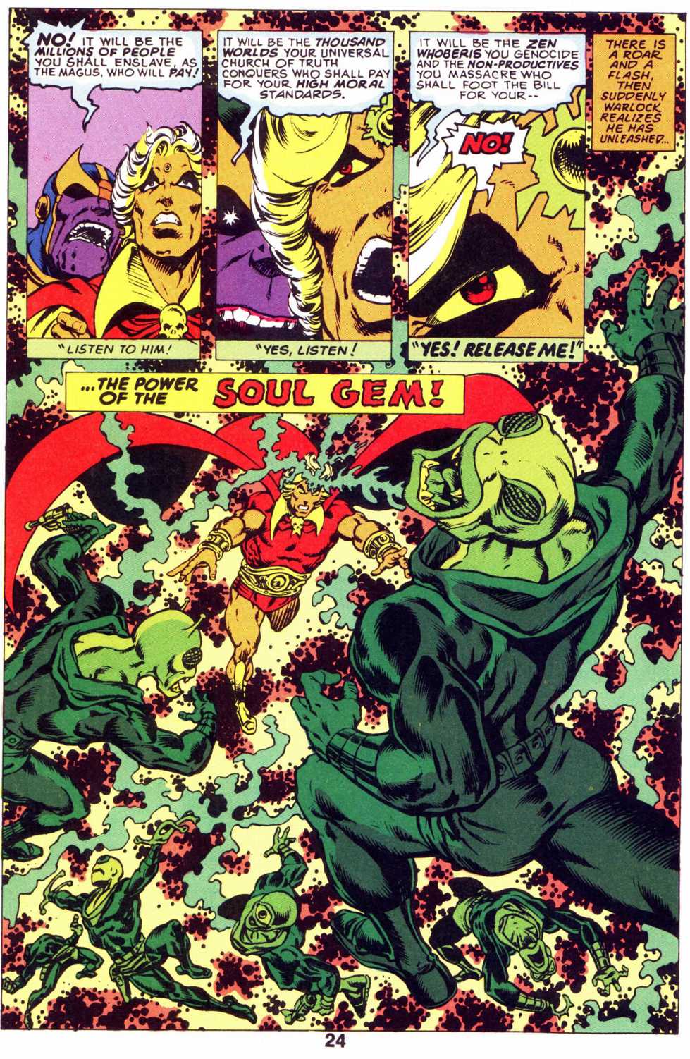 Read online Warlock (1982) comic -  Issue #3 - 24