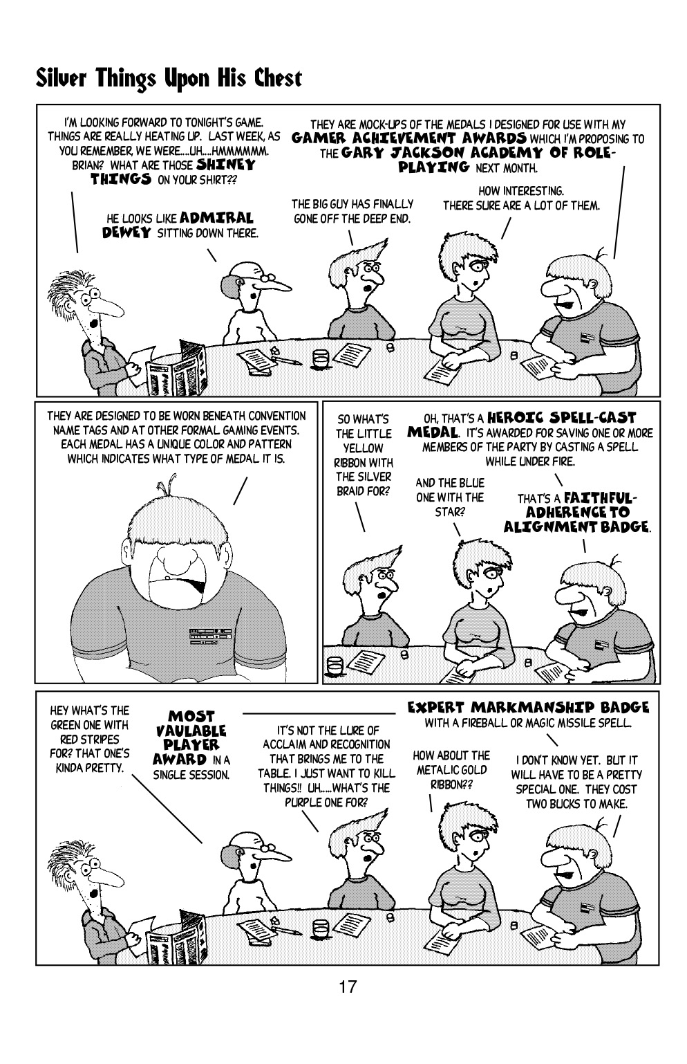 Read online Knights of the Dinner Table comic -  Issue #6 - 19