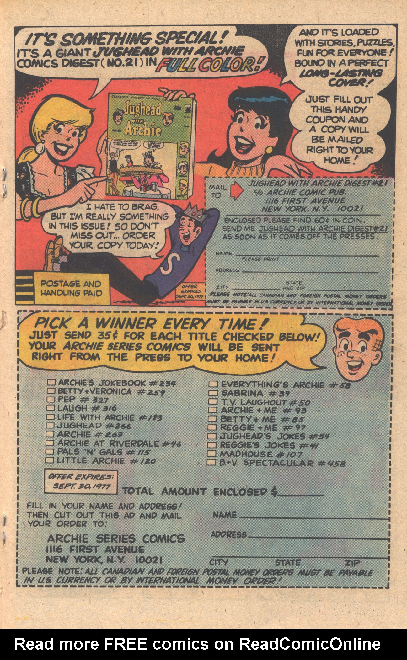 Read online The Adventures of Little Archie comic -  Issue #119 - 19