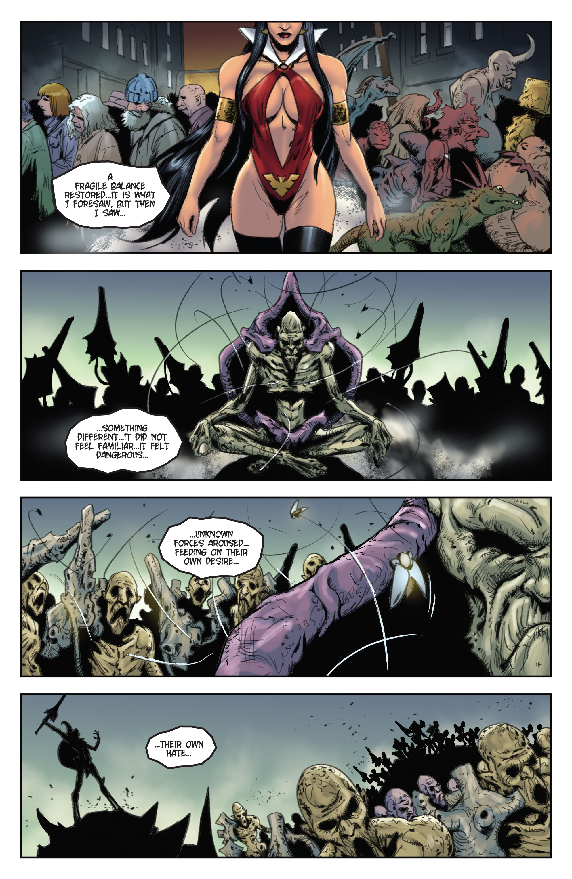 Read online Vampirella Strikes (2022) comic -  Issue #13 - 14