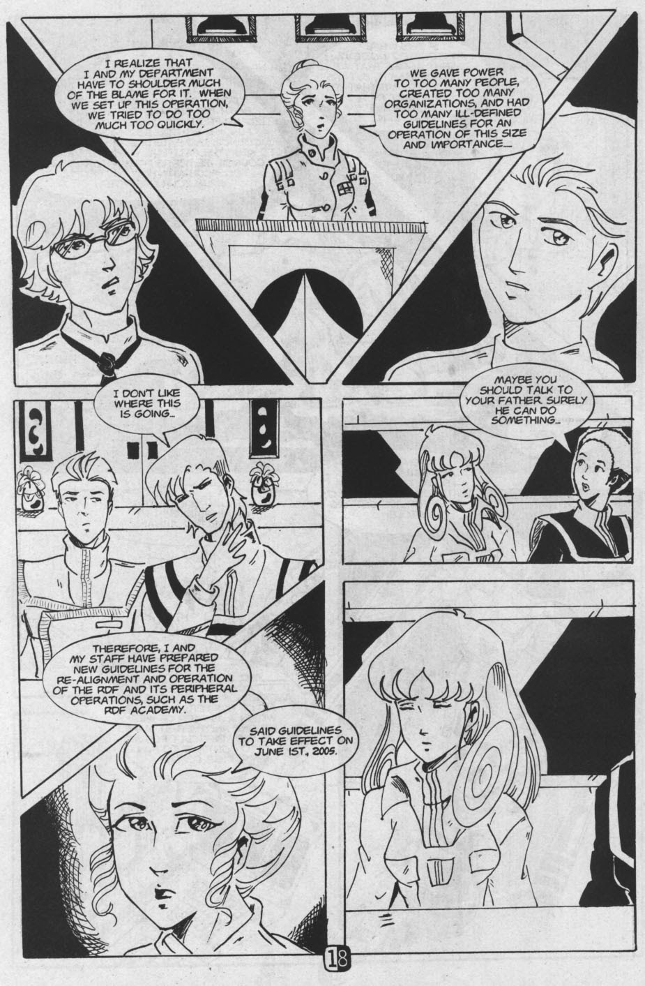 Read online Robotech Academy Blues comic -  Issue #4 - 20
