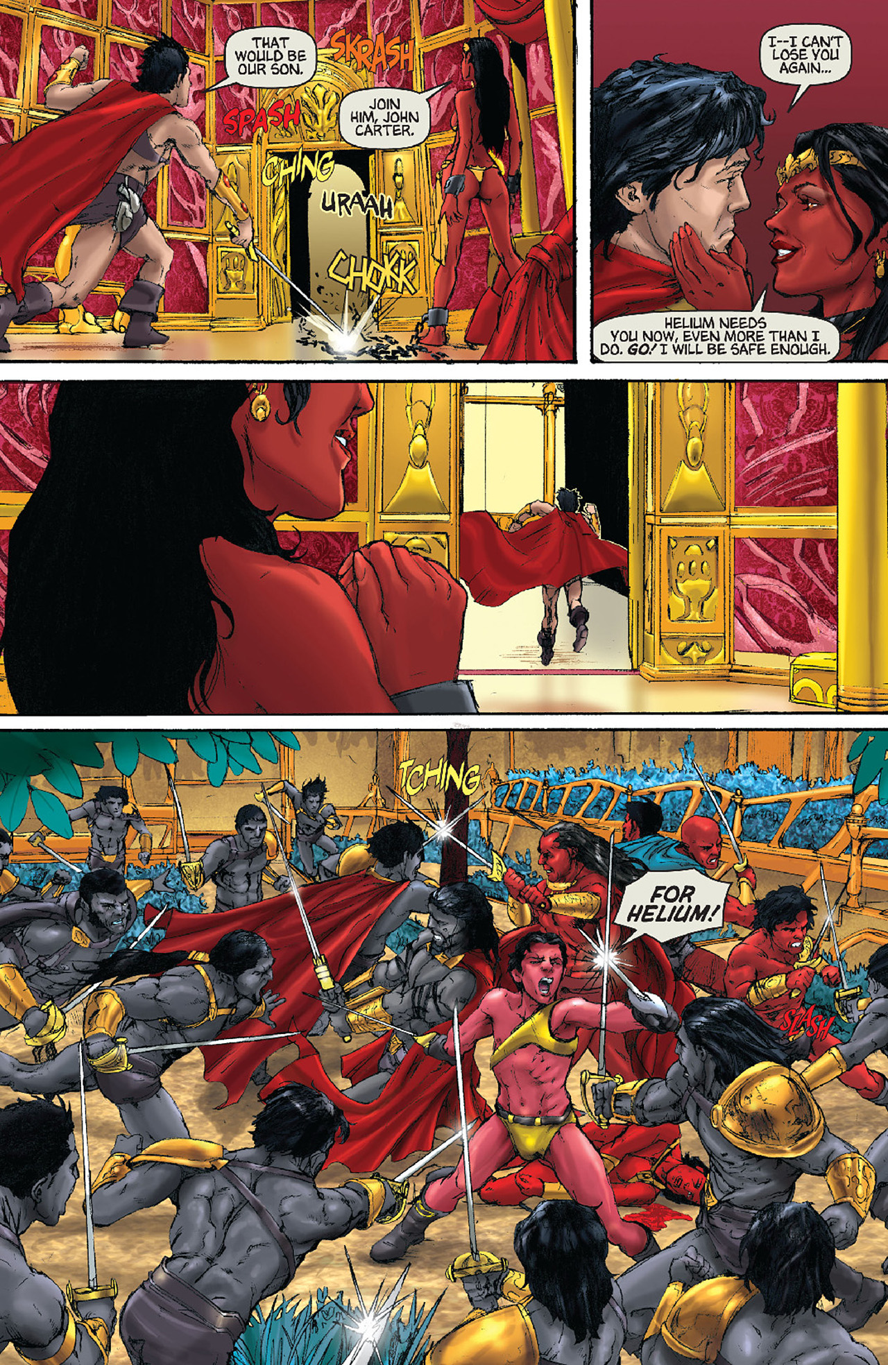 Read online Warlord of Mars comic -  Issue #18 - 19