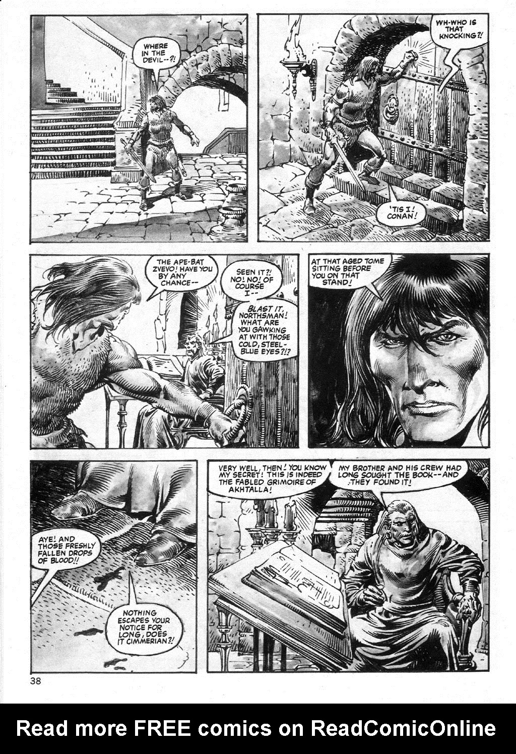 Read online The Savage Sword Of Conan comic -  Issue #96 - 38