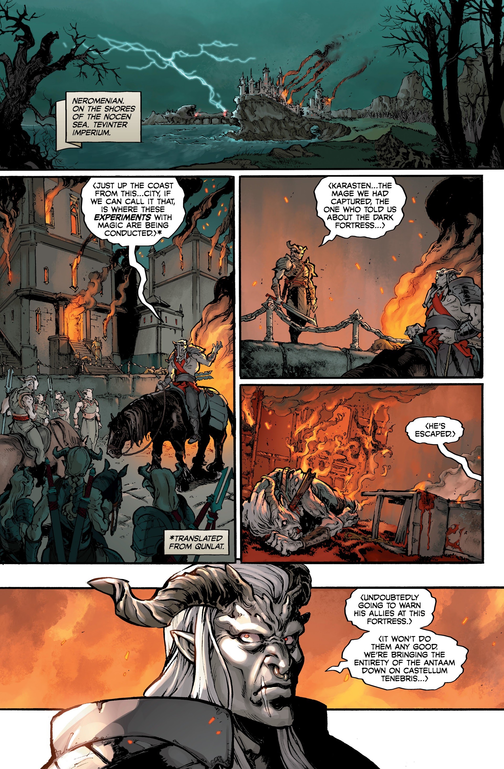 Read online Dragon Age: Wraiths of Tevinter comic -  Issue # TPB (Part 2) - 50