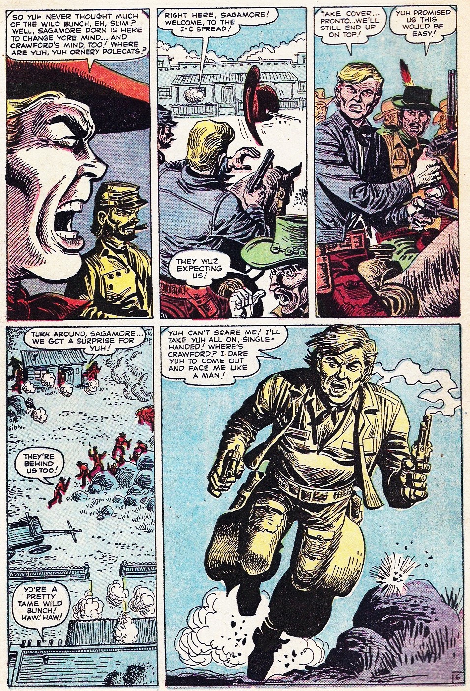 Read online Western Outlaws (1954) comic -  Issue #17 - 8