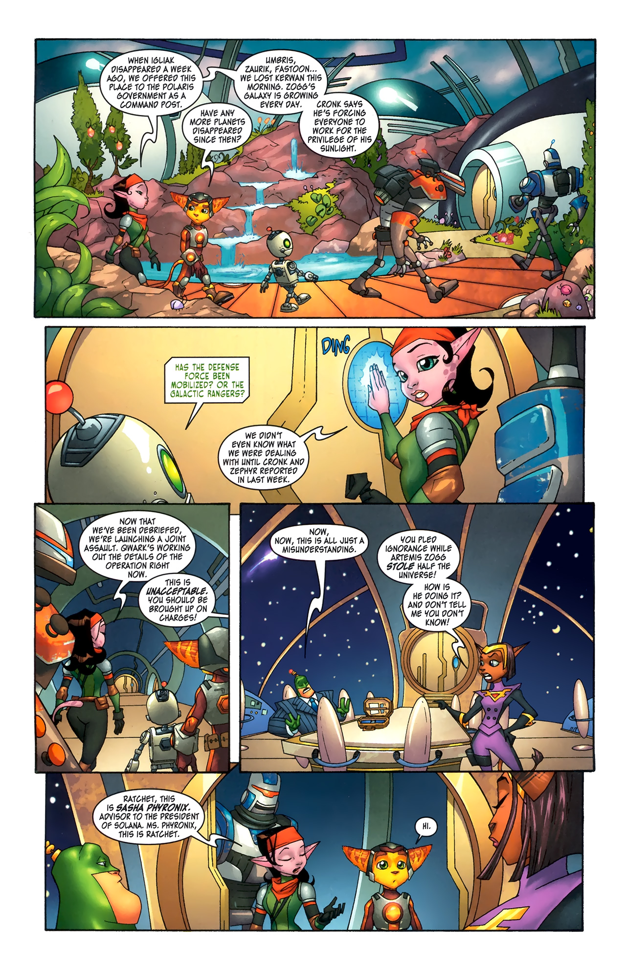 Read online Ratchet & Clank comic -  Issue #3 - 5