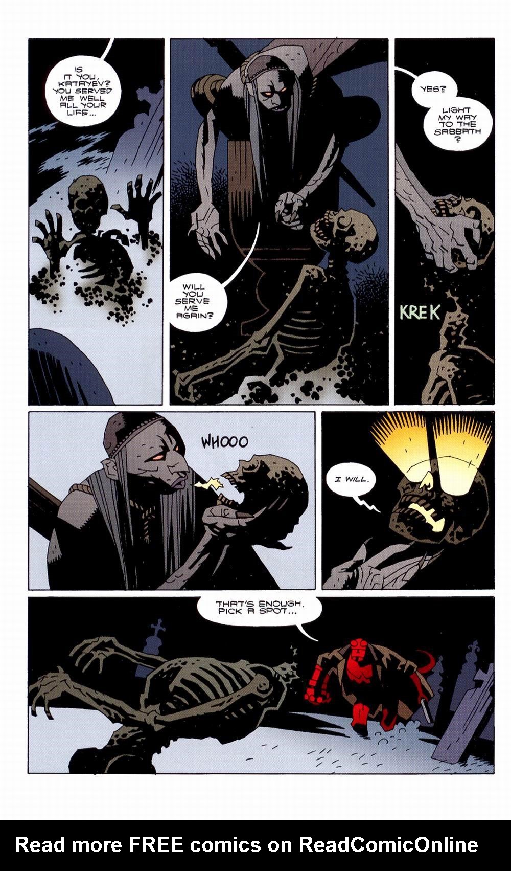 Read online Hellboy: The Chained Coffin and Others comic -  Issue # Full - 34