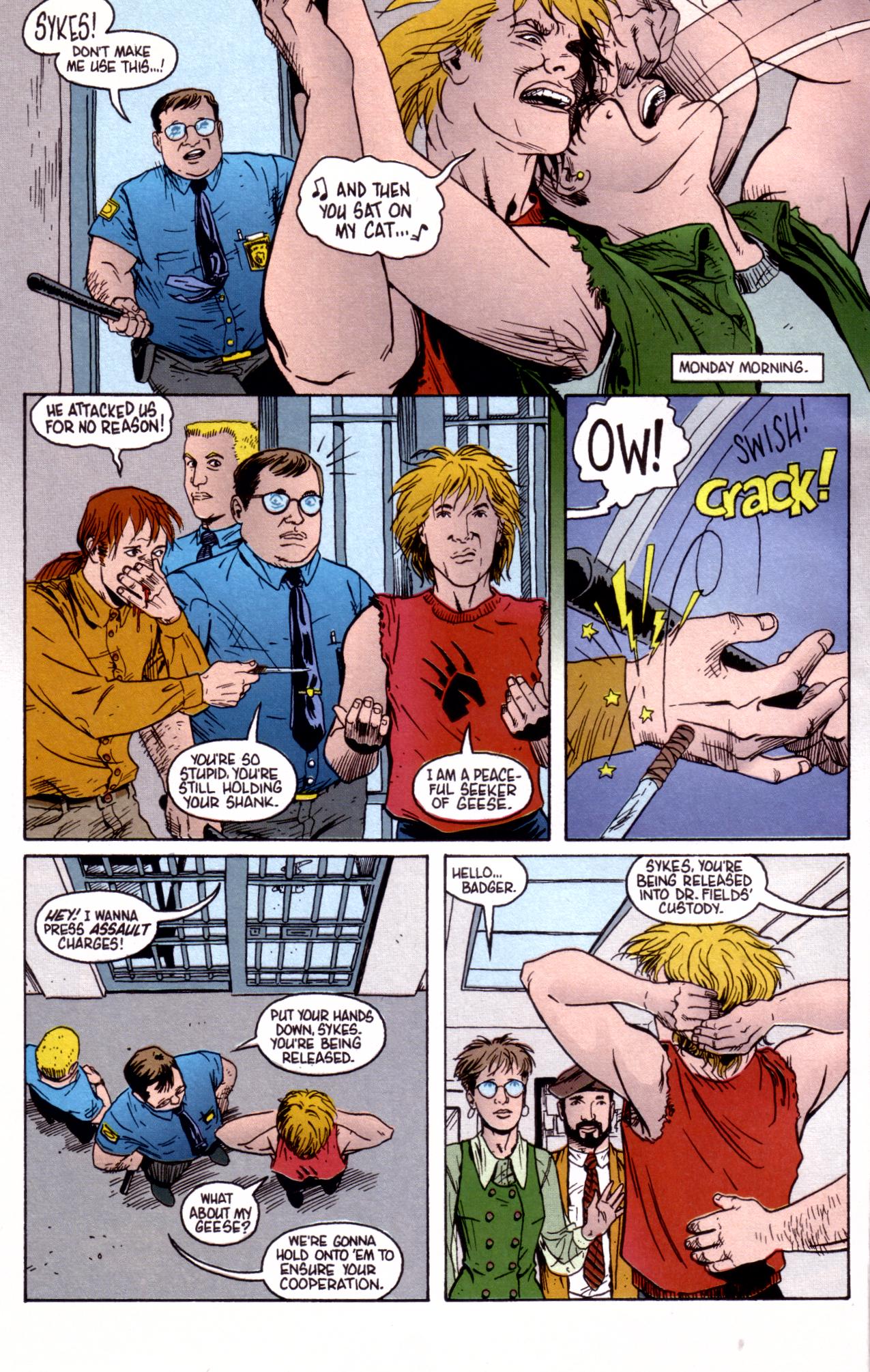 Read online Badger: Shattered Mirror comic -  Issue #3 - 4