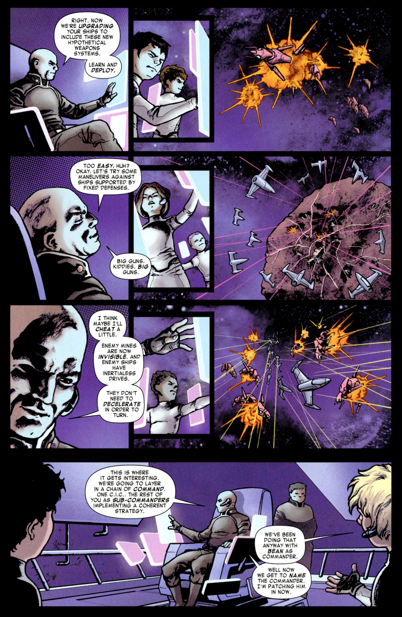 Read online Ender's Shadow: Command School comic -  Issue #4 - 24